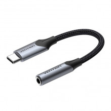Adapterio garso USB-C kištukas iki 3,5 mm lizdo lizdas Vention BGJHA 0,1 m