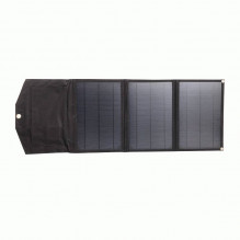 Sulankstomas saulės įkroviklis XO XRYG-280-3 21W 2xUSB (juodas)