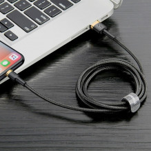 „Baseus Cafule“ kabelis USB Lightning 2A 3m (auksinis + juodas)