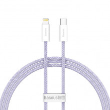 USB-C laidas, skirtas Lightning Baseus Dynamic 2 Series, 20 W, 1 m (violetinė)