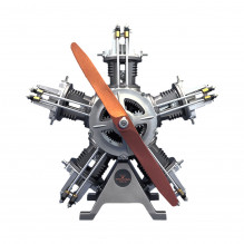 Teching 5 cilindrų radialinis variklio modelis
