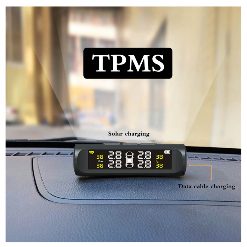 NAUJIENA! TPMS 18 External padangų slėgio matuoklio rinkinys, TPMS 4 vnt jutikliai NAUJIENA! TPMS 18 External padangų slėgio matuoklio rinkinys, TPMS 4 vnt jutikliai