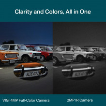 TP-LINK VIGI 4MP Outdoor Full-Color Pan Tilt Network Camera, 4 mm
