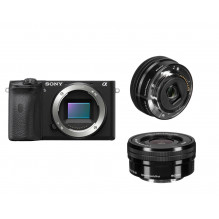 Sony A6600 + 16-50mm (Black) | (ILCE-6600/ B) | (α6600) | (Alpha 6600) | (SELP1650)