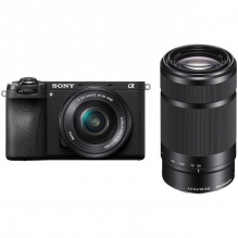 Sony A6700 + 16-50mm + 55-210mm (Black) | (ILCE-6700L) | (Alpha 6700)