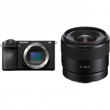 Sony A6700 + 11mm F1.8 (Black) | (ILCE-6700B) | (Alpha 6700)| (SEL11F18)