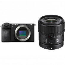 Sony A6700 + 15mm F1.4 (Black) | (ILCE-6700B) | (Alpha 6700) | (SEL15F14G)