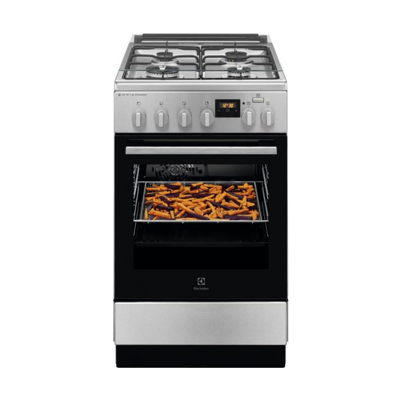 Gas stove with electric oven Electrolux LKK560208X