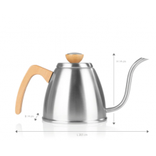 BEEM kettle with thermometer 1000 ml