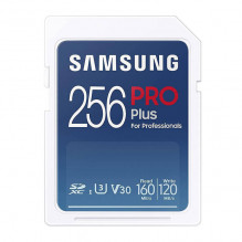 Atminties kortelė Samsung PRO Plus 2021 SDXC 256 GB 10 klasės UHS-I/ U3 V30 (MB-SD256KB/ WW)