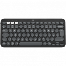 LOGITECH K380S Bluetooth klaviatūra - TONAL GRAPHITE - NORDIC