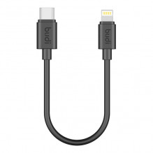 USB-C prie Lightning kabelis Budi 35W 25cm (juodas)