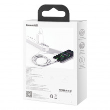 „Baseus Superior“ serijos kabelis iš USB į USB-C, 66 W, 2 m (baltas)