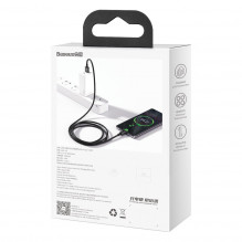 „Baseus Superior“ serijos kabelis iš USB į USB-C, 66 W, 2 m (juodas)