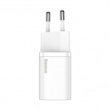 Baseus Super Si Quick Charger 1C 20W with USB-C cable for Lightning 1m (white)