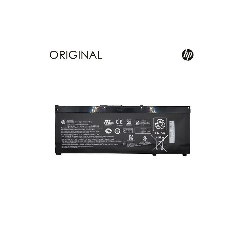 Notebook battery HP SR04XL, 4550mAh, Original