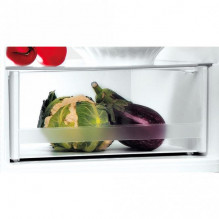 190cm free-standing black refrigerator with freezer Indesit LI8 S2E K