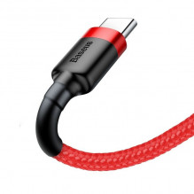 „Baseus Cafule“ kabelis USB-C 2A 2m (raudonas)