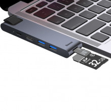 Hub Adapter 7in1 Baseus, skirtas MacBook