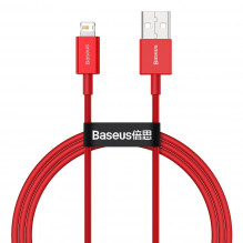 „Baseus Superior“ serijos USB kabelis iki iP 2,4A 1 m (raudonas)