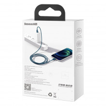 „Baseus Superior“ serijos USB-C laidas iki „iP“, 20 W, PD, 2 m (mėlynas)