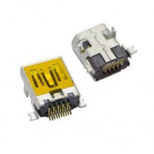 Įkrovimo kontaktas universalus Mini USB (10pin, long)