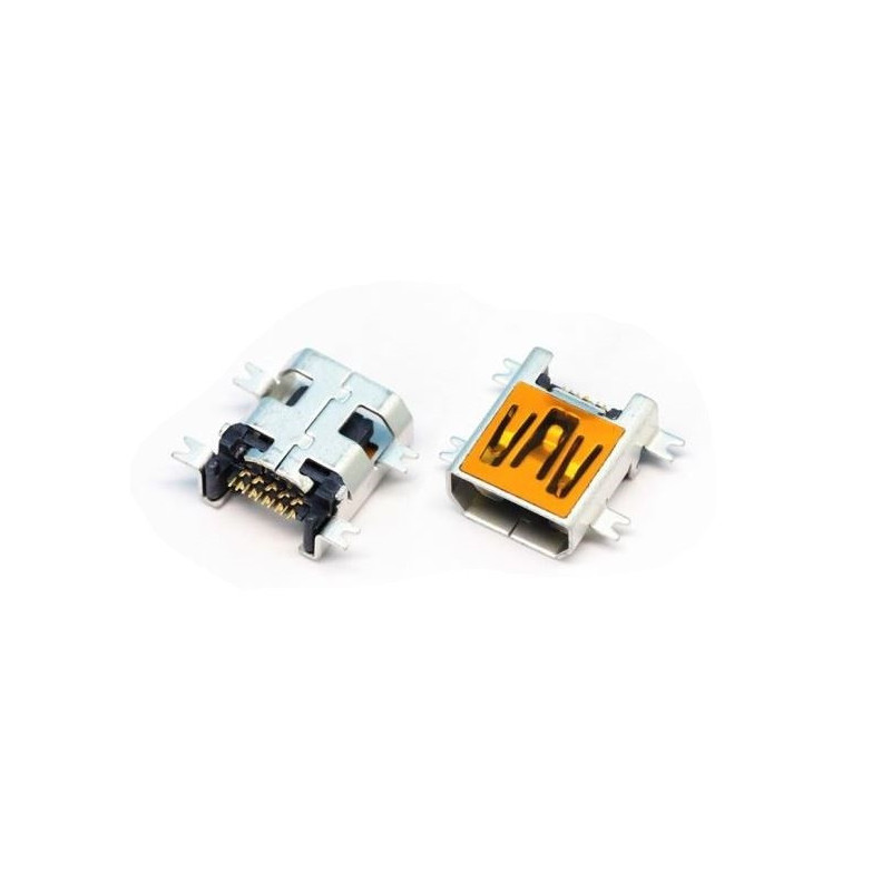 Charging connector universal Mini USB (10pin, short)