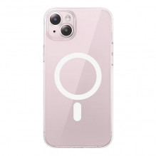 Magnetic Phone Case for iPhone 15 Plus Baseus OS-Lucent Series (Clear)