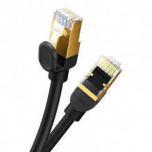 Tinklo kabelis Cat.8 Baseus Ethernet RJ45, 40Gbps, 15m (juodas)