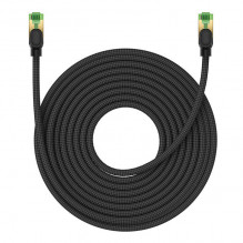 Pintas tinklo kabelis Cat.8 Baseus Ethernet RJ45, 40Gbps, 15m (juodas)