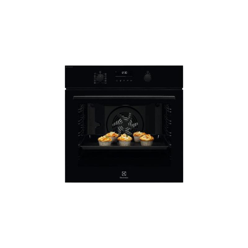 Black oven Electrolux "SteamBake" EOD6P77WZ