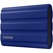 SAMSUNG T7 Shield Ext SSD 2000 GB USB-C blue 1050/ 1000 MB/ s 3 yrs, included USB Type C-to-C and Type C-to-A cables, Ru