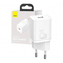 Wall charger Baseus Super Si Quick Charger 1C 25W (white)