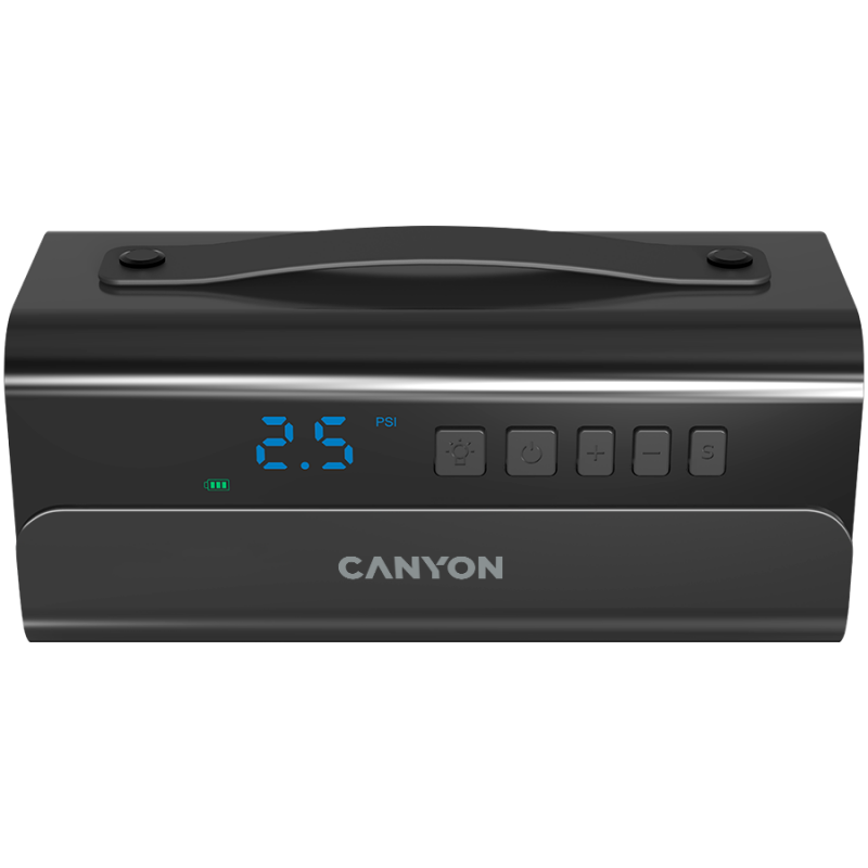 CANYON car inflator CAI-201CB LED 100PSI 200W Black