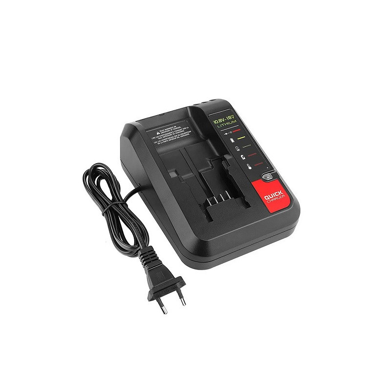 Power Tool Battery Charger BLACK&DECKER PCC692L, 10.8-18V, 2A, Li-ion