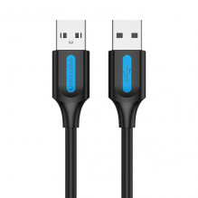 USB 2.0 laidas Ventation COJBC 2A 0,25m Black PVC