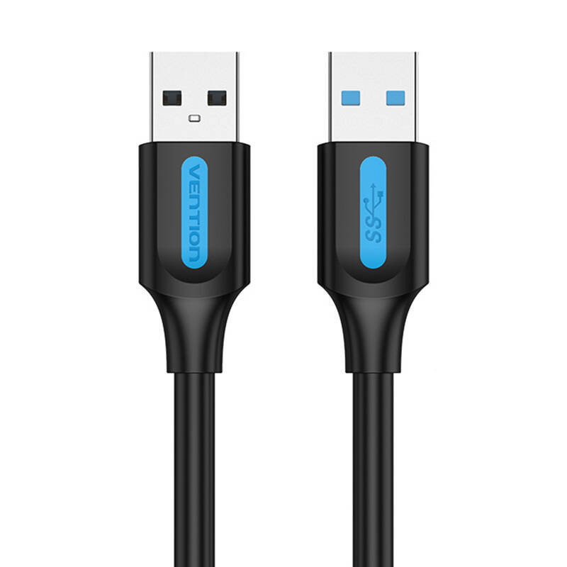 USB 3.0 kabelis Vėdinimas CONBI 2A 3m juodas PVC