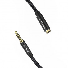 Cable Audio TRRS 3.5mm Male to 3.5mm Female Vention BHCBF 1m Black