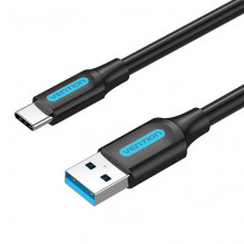 USB 3.0 A į USB-C kabelio...