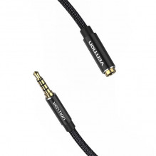 Cable Audio TRRS 3.5mm Male to 3.5mm Female Vention BHCBJ 5m Black