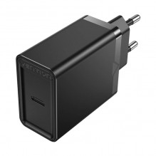 USB-C sieninio įkroviklio ventiliacija FADB0-EU 20W juoda
