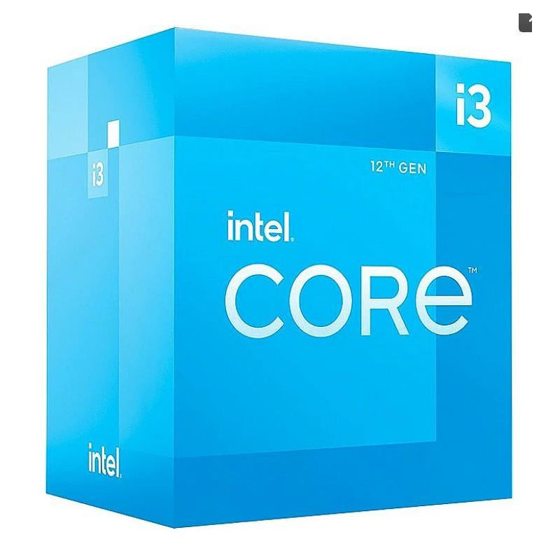 CPU, INTEL, Desktop, Core i3, i3-12100F, Alder Lake, 3300 MHz, Cores 4, 12MB, Socket LGA1700, 58 Watts, BOX, BX807151210