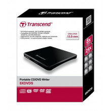 DVD RW USB2 8X EXT BLACK RTL / TS8XDVDS-K TRANSCEND