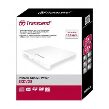 DVD RW USB2 8X EXT WHITE RTL / TS8XDVDS-W TRANSCEND