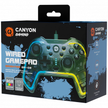 CANYON GP-02, laidinis žaidimų pultelis, skirtas „Windows“ / PS3 / „Android“ medijos dėžutei / „Android“ televizoriui / 