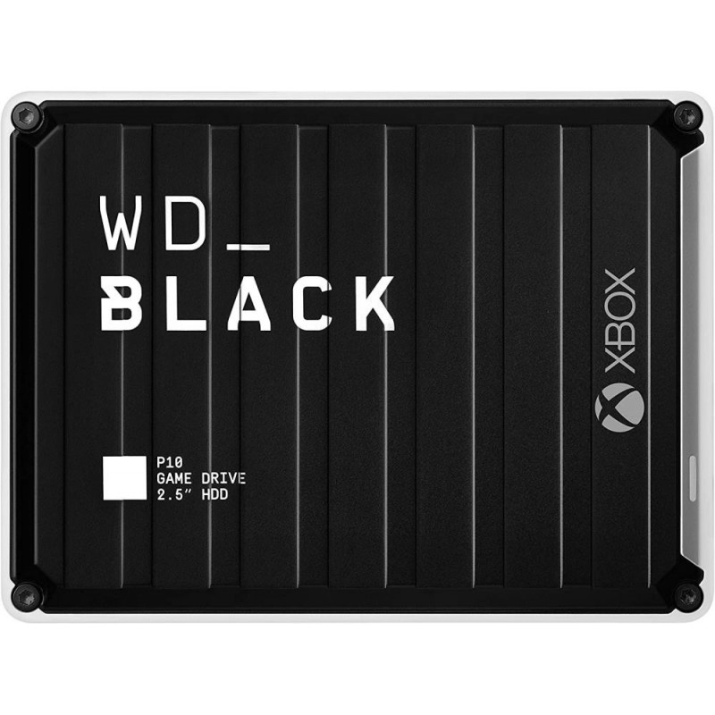 External HDD, WESTERN DIGITAL, Black, 4TB, USB 3.2, Colour Black, WDBA5G0040BBK-WESN