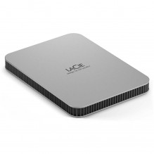 External HDD, LACIE, Mobile Drive, 1TB, USB-C, Colour Silver, STLP1000400