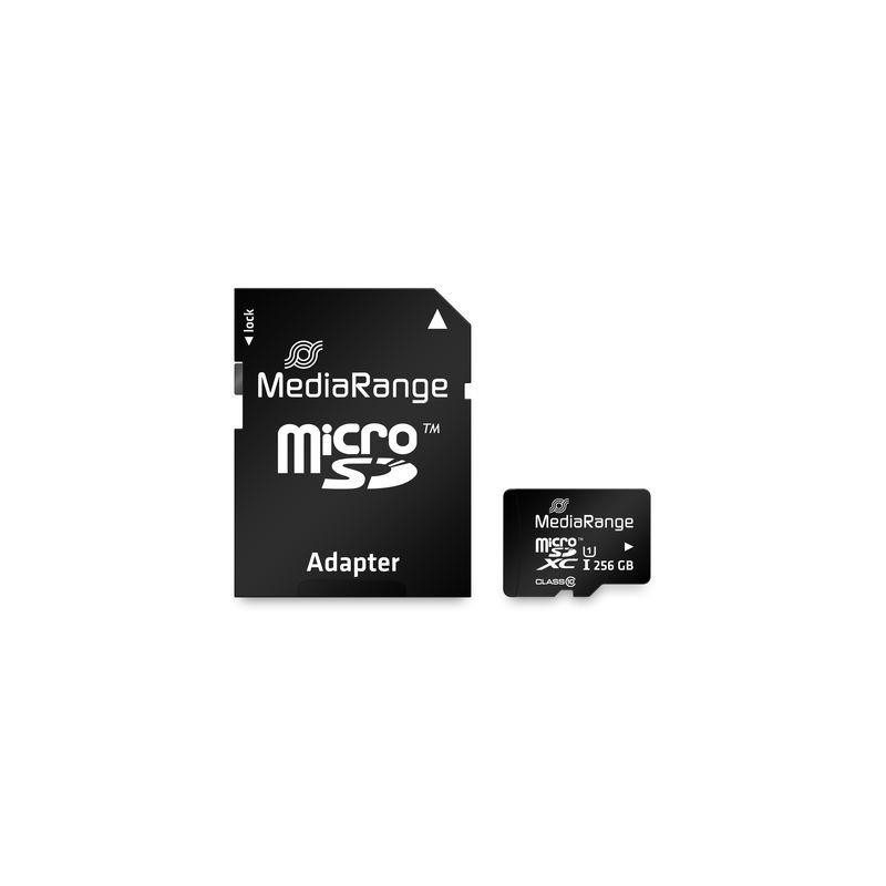 MEMORY MICRO SDXC 256GB UHS-1 / W / ADAPTER MR946 MEDIARANGE