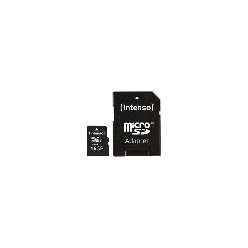 MEMORY MICRO SDHC 16GB UHS-I / W / ADAPTER 3423470 INTENSO