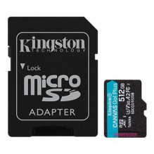MEMORY MICRO SDXC 512GB UHS-I / W / ADAPTER SDCG3 / 512GB KINGSTON